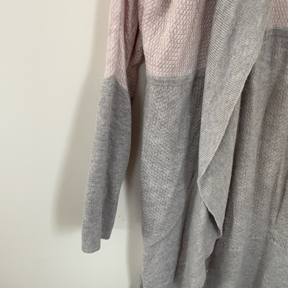CAMBER&GRACE PALE PINK &GREY CARDIGAN WOMEN SIZE S - Picture 4 of 10